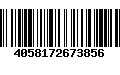 Código de Barras 4058172673856