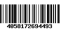 Código de Barras 4058172694493