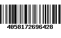 Código de Barras 4058172696428