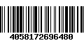 Código de Barras 4058172696480