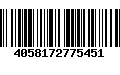 Código de Barras 4058172775451