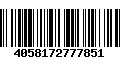 Código de Barras 4058172777851