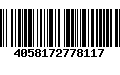 Código de Barras 4058172778117