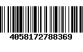 Código de Barras 4058172788369