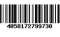 Código de Barras 4058172799730