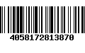 Código de Barras 4058172813870