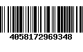 Código de Barras 4058172969348