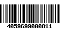 Código de Barras 4059699000811