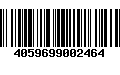 Código de Barras 4059699002464