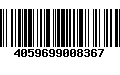 Código de Barras 4059699008367