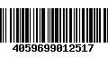 Código de Barras 4059699012517