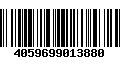 Código de Barras 4059699013880