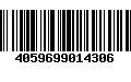 Código de Barras 4059699014306