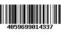 Código de Barras 4059699014337