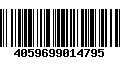 Código de Barras 4059699014795