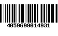 Código de Barras 4059699014931