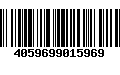 Código de Barras 4059699015969