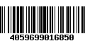 Código de Barras 4059699016850