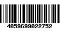 Código de Barras 4059699022752