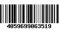 Código de Barras 4059699063519