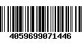 Código de Barras 4059699071446