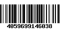 Código de Barras 4059699146038