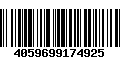 Código de Barras 4059699174925