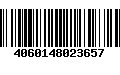 Código de Barras 4060148023657