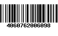 Código de Barras 4060762006098