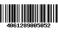 Código de Barras 4061289005052