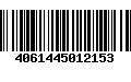 Código de Barras 4061445012153