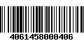 Código de Barras 4061458000406