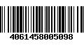 Código de Barras 4061458005098