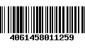 Código de Barras 4061458011259