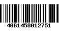 Código de Barras 4061458012751