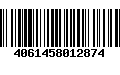 Código de Barras 4061458012874