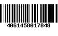 Código de Barras 4061458017848