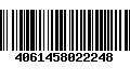 Código de Barras 4061458022248