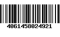 Código de Barras 4061458024921