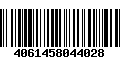 Código de Barras 4061458044028