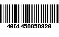 Código de Barras 4061458050920