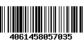 Código de Barras 4061458057035