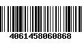 Código de Barras 4061458060868