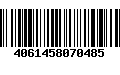 Código de Barras 4061458070485