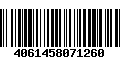 Código de Barras 4061458071260