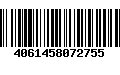 Código de Barras 4061458072755