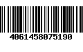 Código de Barras 4061458075190