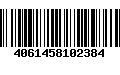 Código de Barras 4061458102384