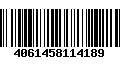 Código de Barras 4061458114189