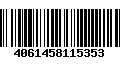 Código de Barras 4061458115353